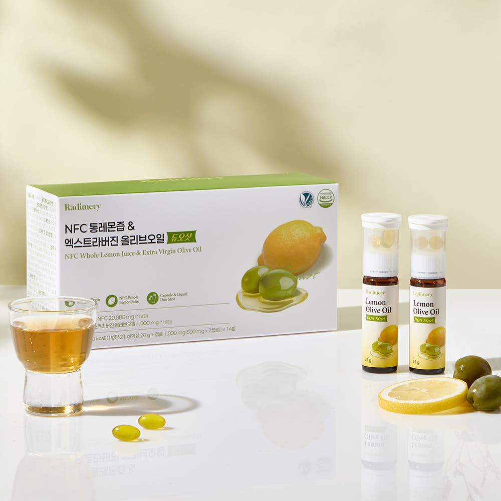 Radimery NFC Whole Lemon Juice & Extra Virgin Olive Oil Duo Shot