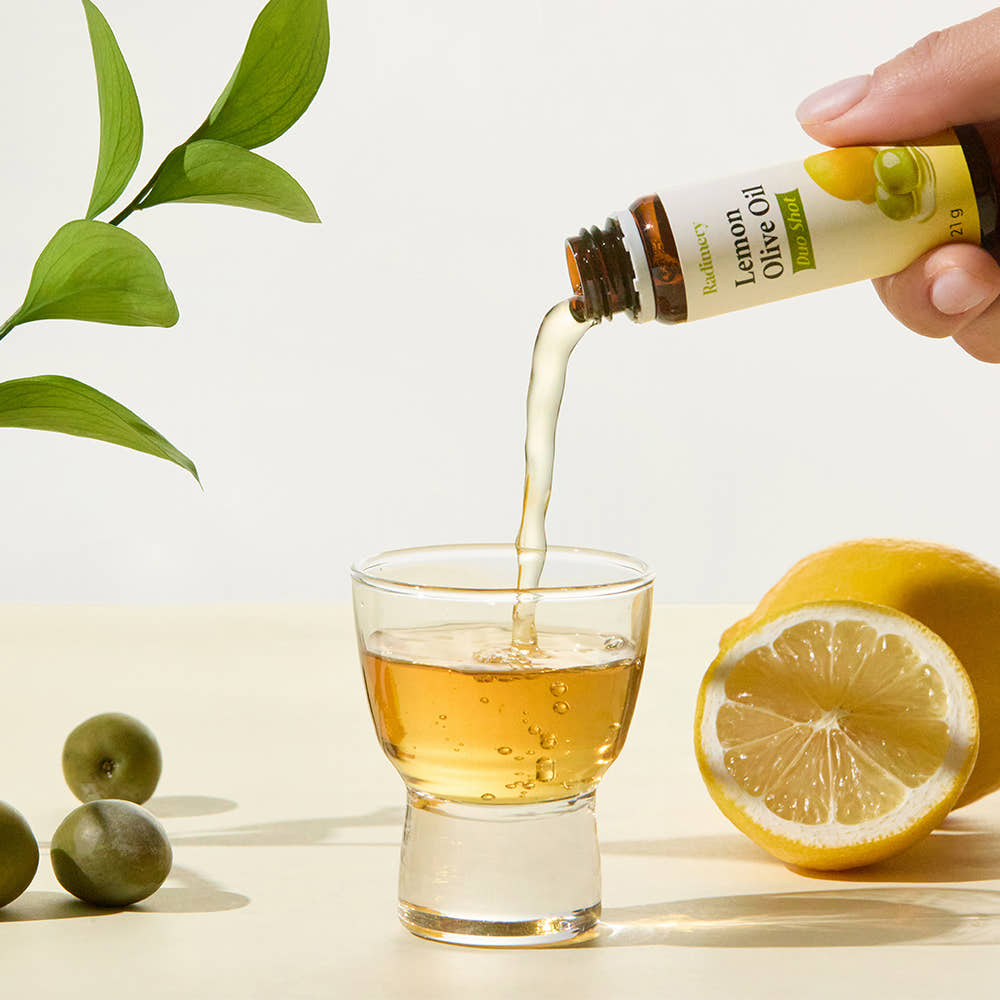 Radimery Lemon Olive Oil Duo Shot detail 2