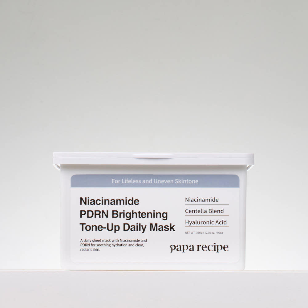 Paparecipe Niacinamide PDRN Brightening Tone-Up Daily Mask