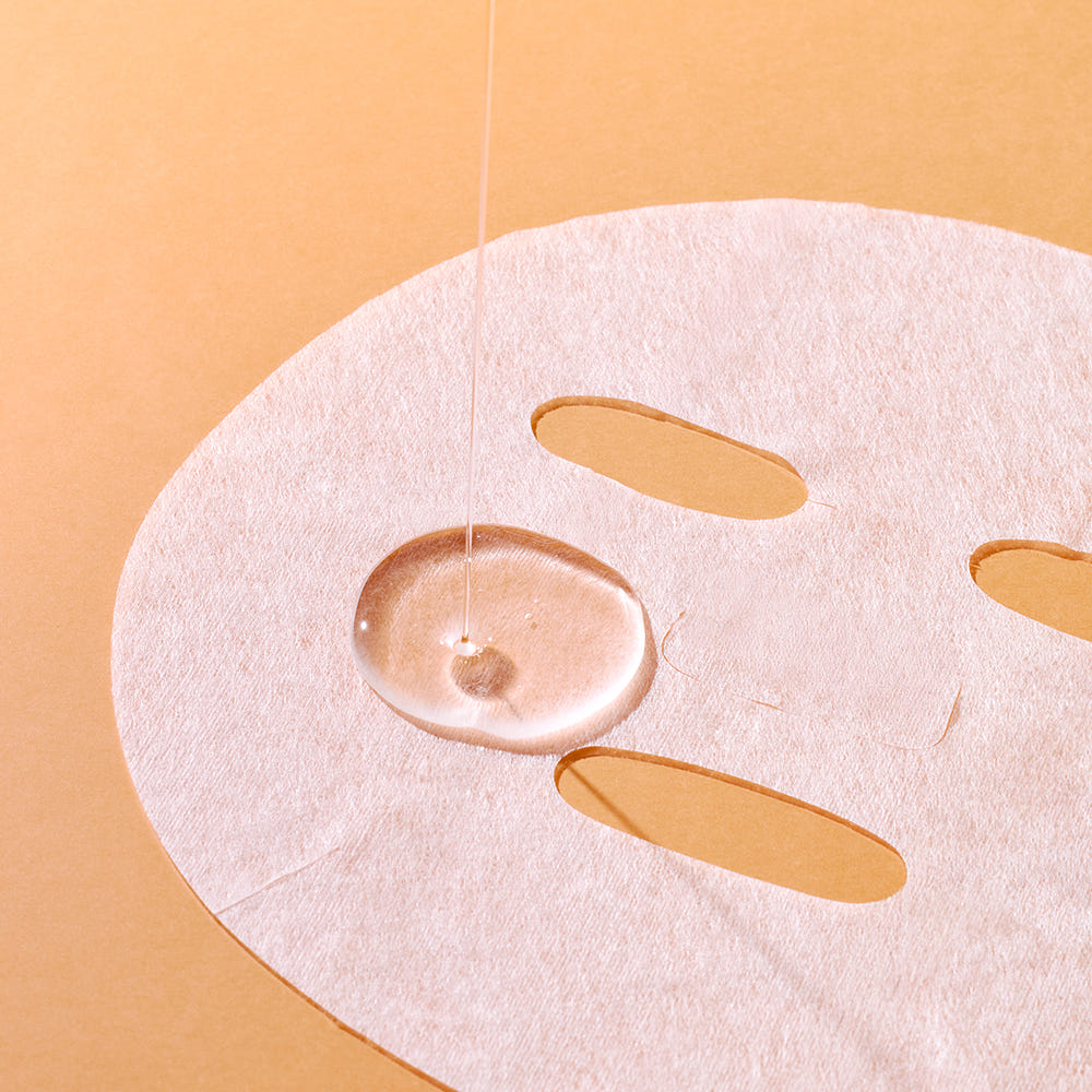 Retinol mask - sheet detail